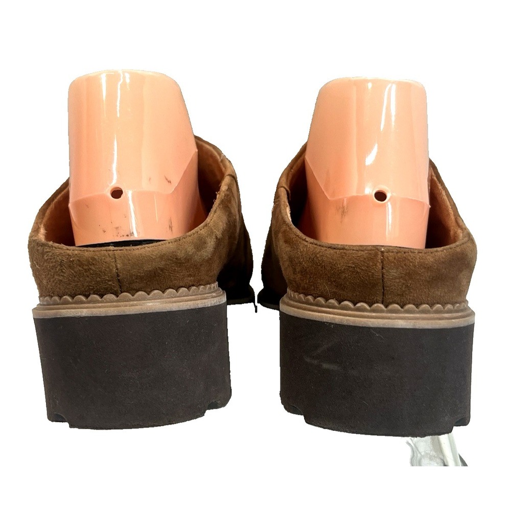 Vionic Fairfax Clog Mule Size 11 US Brown Suede Lug Sole Slip On - Picture 4 of 12
